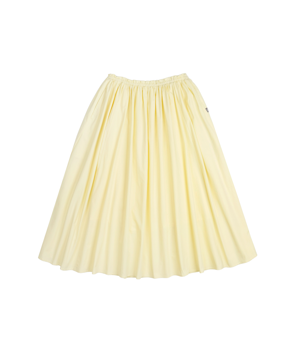 코이세이오 038(COYSEIO 038) 038 SHIRRING LONG SKIRT YELLOW