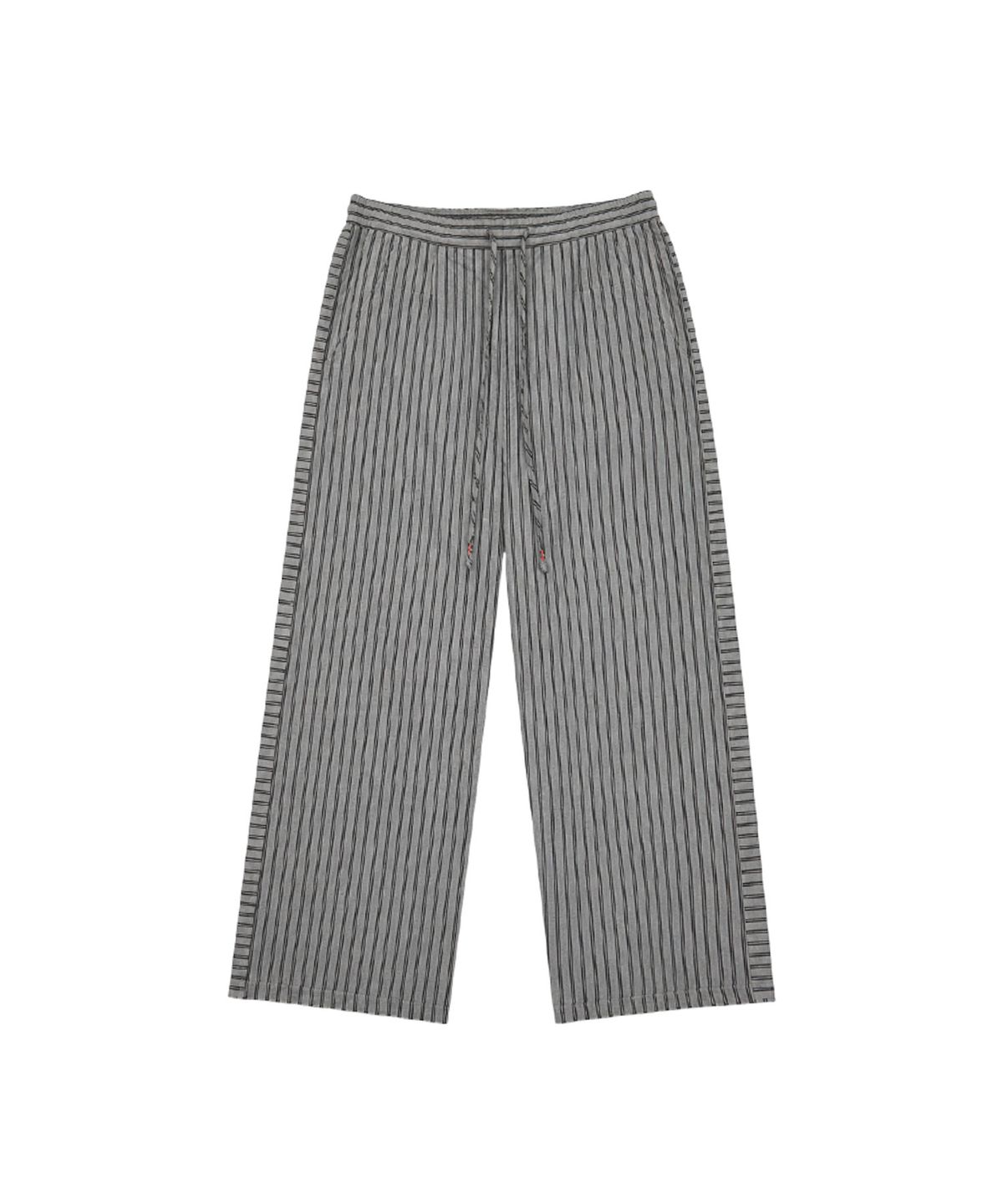 모슬루(MOSLU) Stripe Comfort pants (Charcoal)