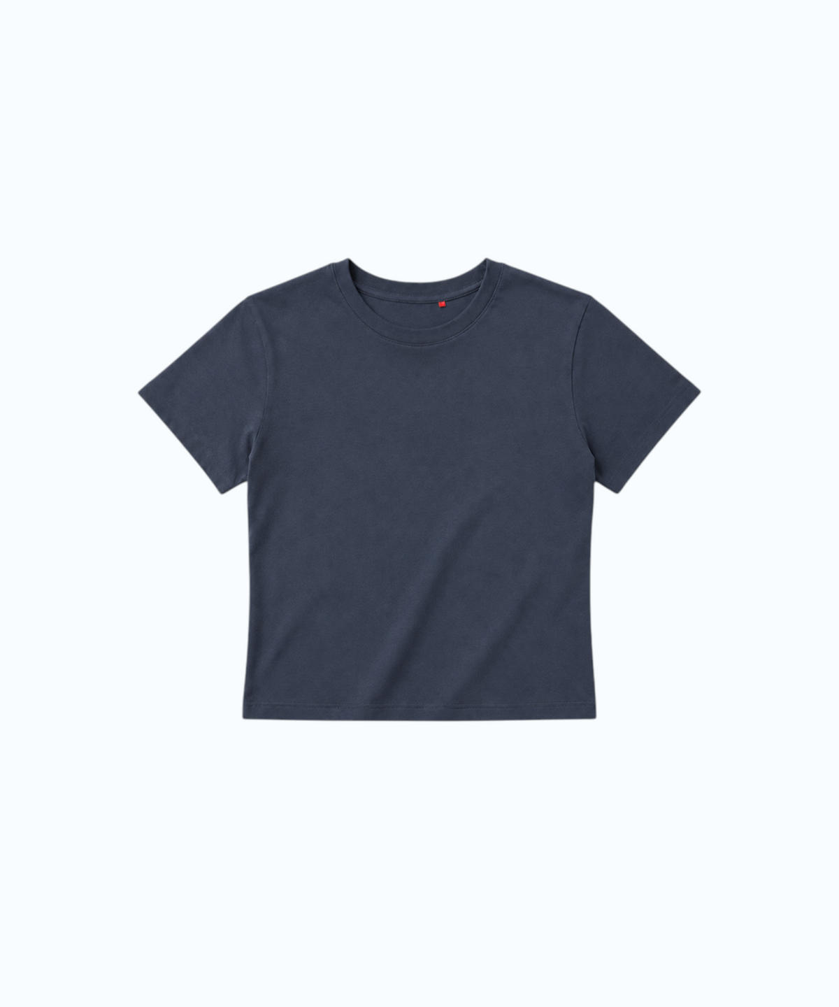 모슬루(MOSLU) Half Crop Basic TEE (Charcoal)