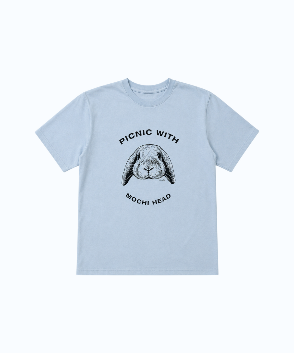 모슬루(MOSLU) Sisi T-shirt (Sky Blue)