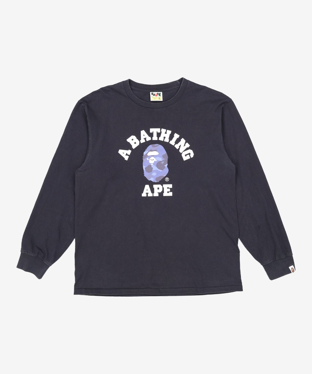 베이프(BAPE) 긴소매 티셔츠 XL
