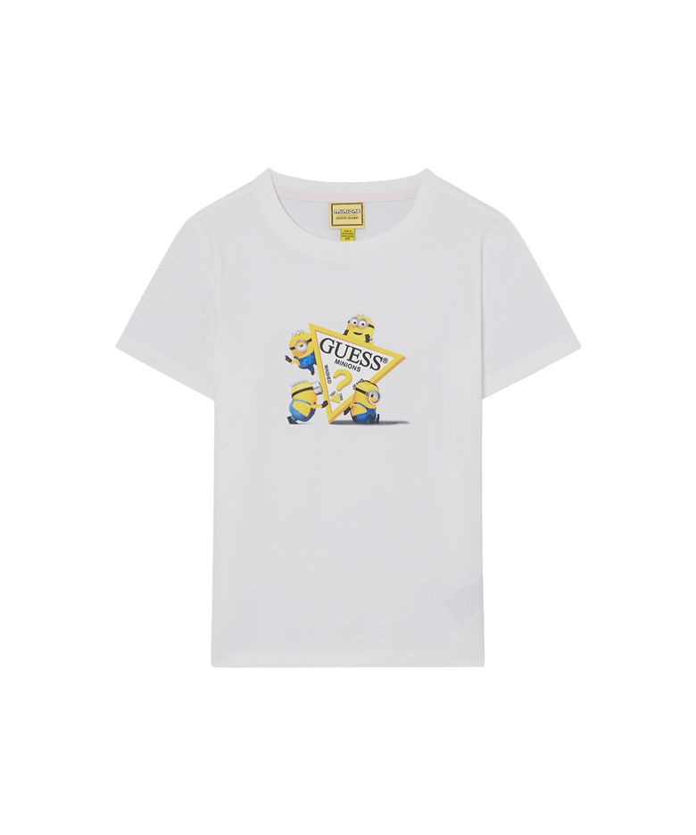GJ X MINIONS 트라이앵글 슬림 티셔츠 YQCK2341
