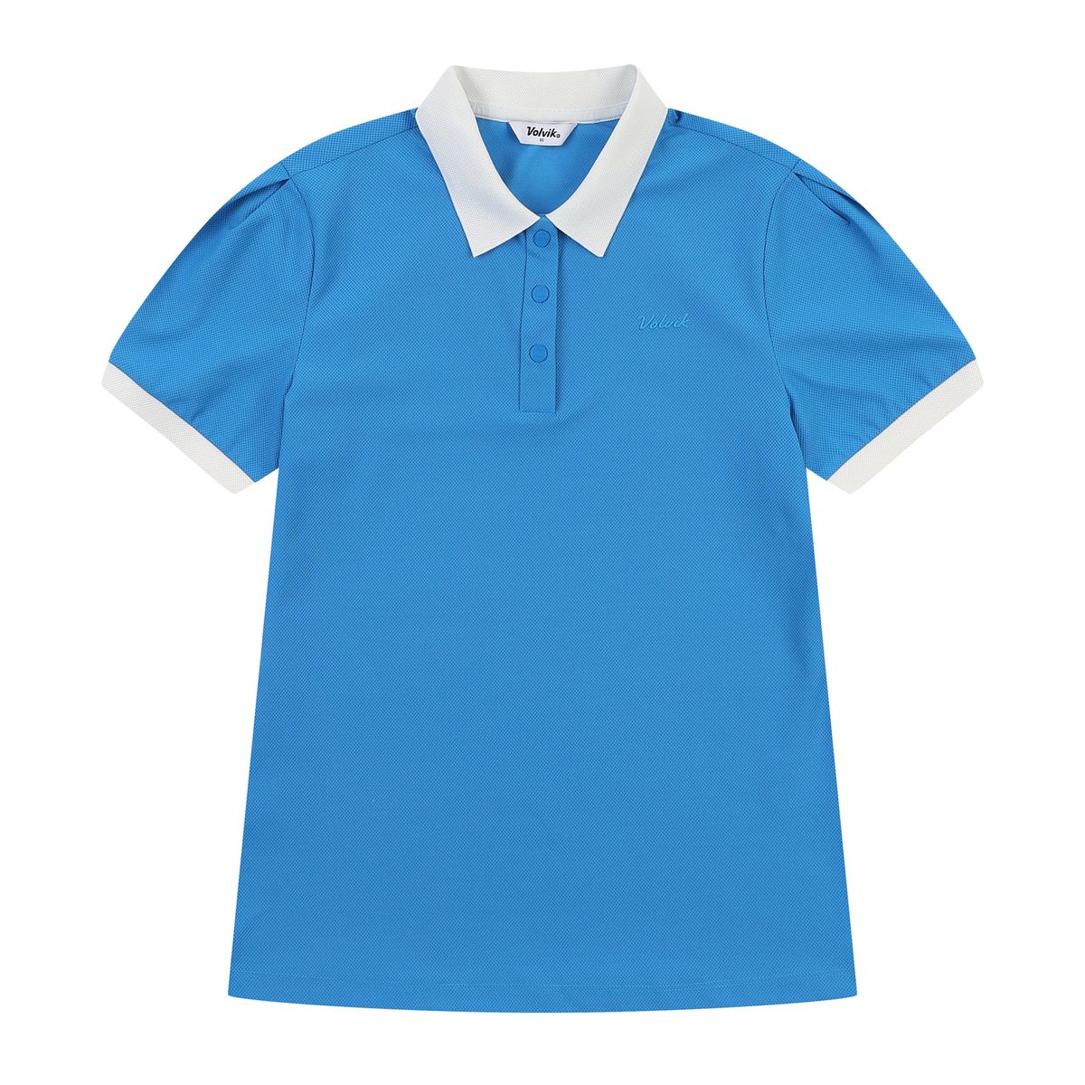 볼빅 골프웨어(VOLVIK GOLFWEAR) 여성 골프 에센셜 메쉬PQ 반팔티셔츠 VLTSP393_AB
