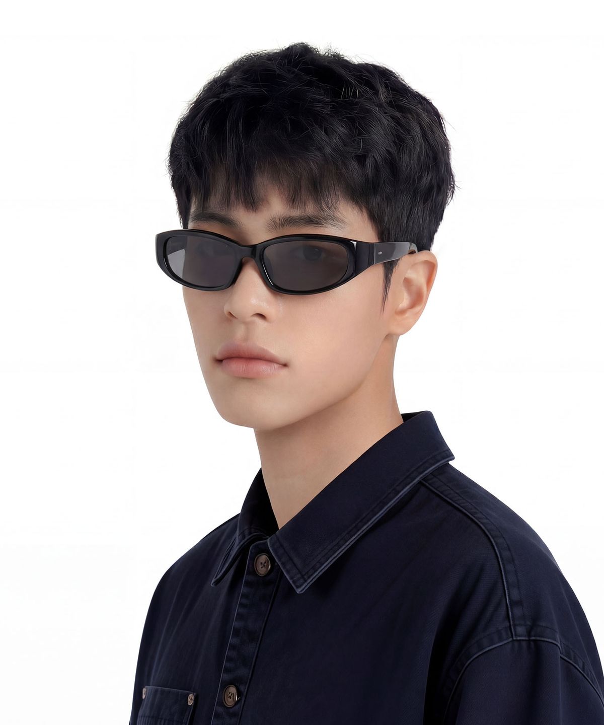 웨어웨어(WEARWHERE) BACON Black 선글라스