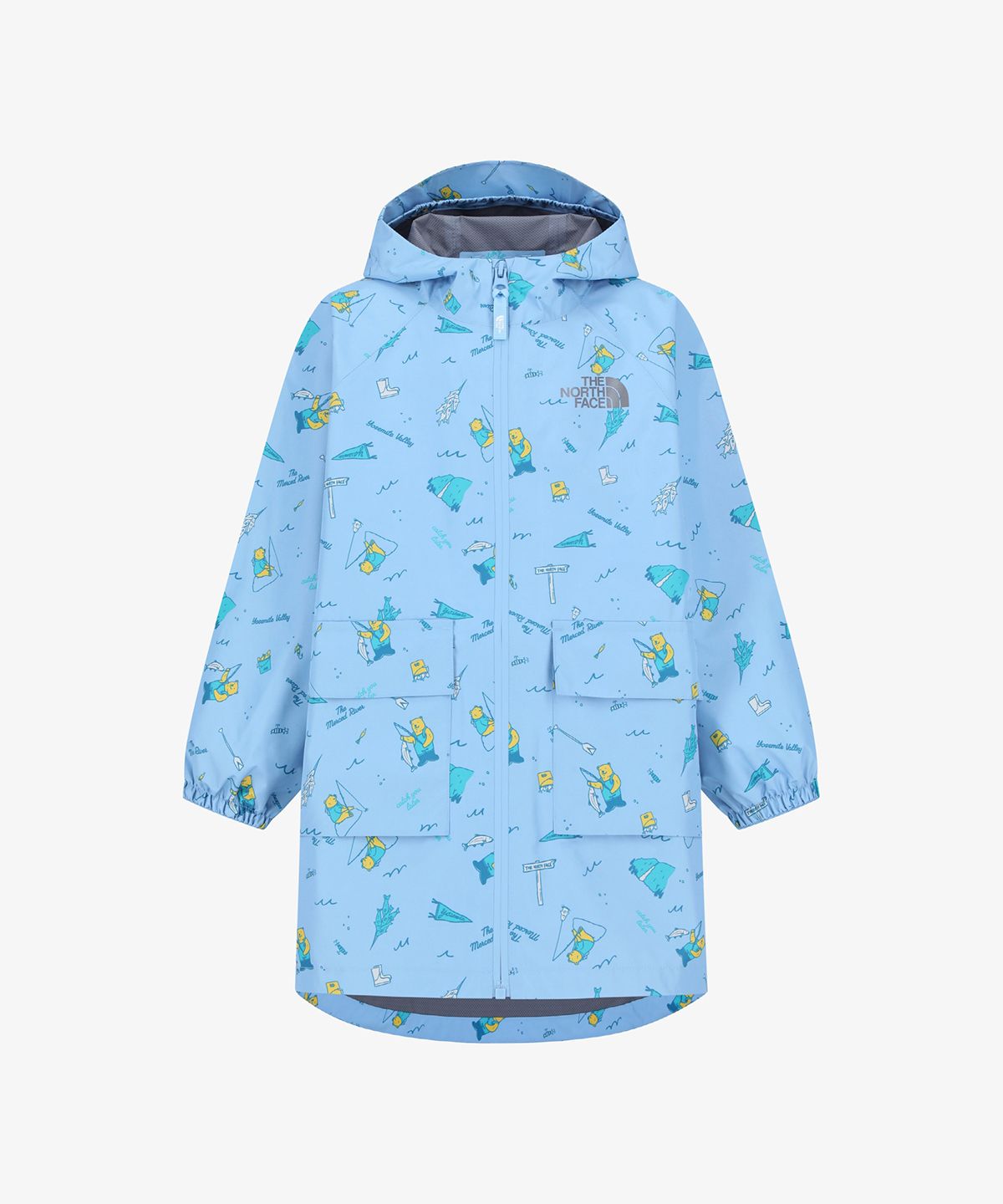 노스페이스 키즈(THE NORTH FACE KIDS) 키즈 노벨티 레인 코트 NC2HS01S_SKB
