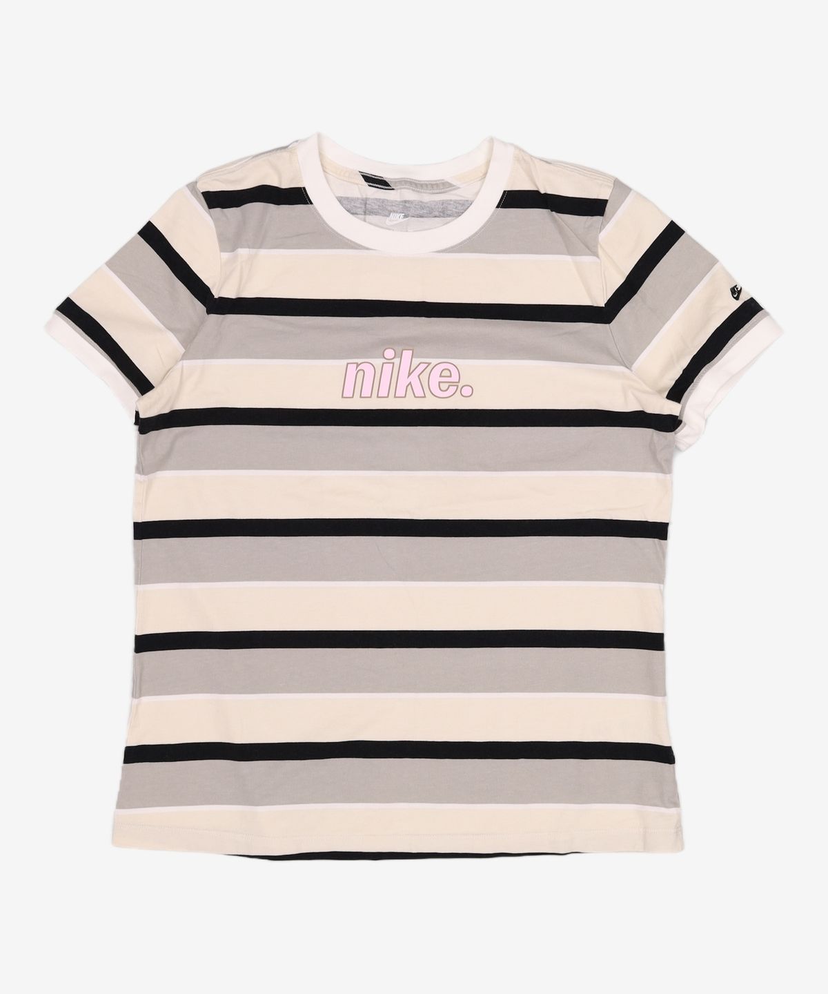 나이키(NIKE) 스포츠웨어 링거 티셔츠 W - 팬텀:화이트:블랙 / HJ6872-030 XL