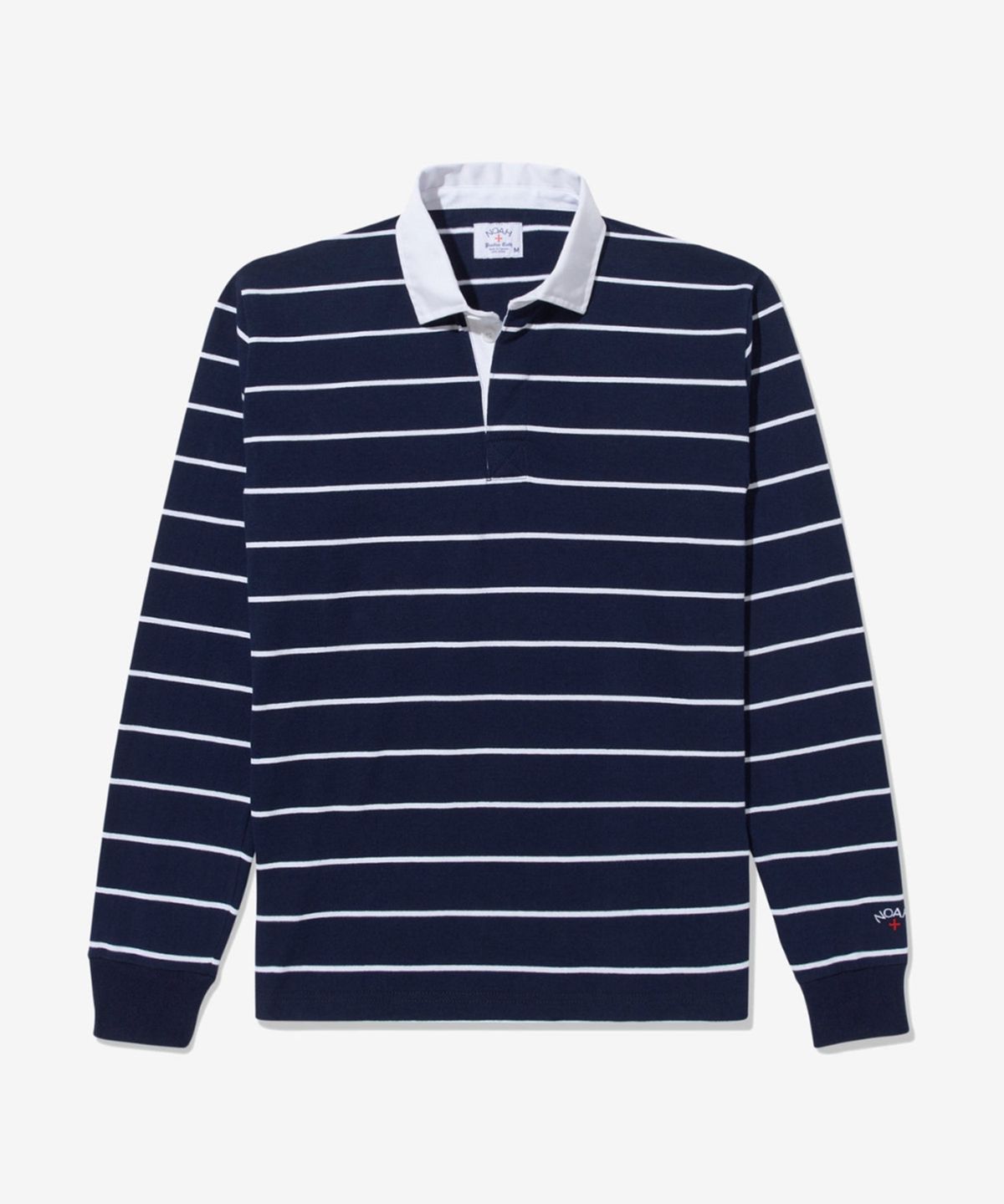 노아(NOAH) (U) 클래식 럭비 화이트 네이비 CLASSIC RUGBY NAVY/WHITE