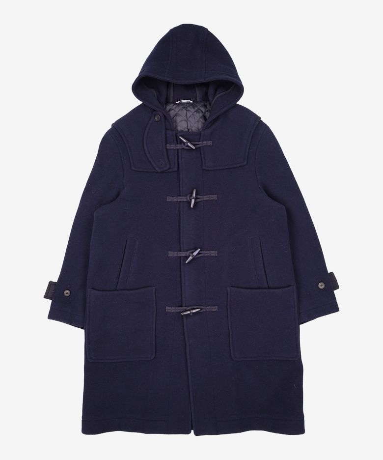 울 더플 코트 DARK NAVY M