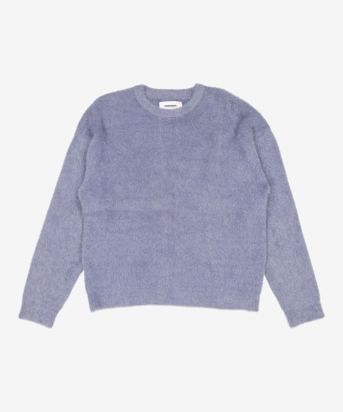 노매뉴얼(NOMANUAL) (시그니처종료)CROPPED HAIRY KNIT - 5 COLOR L