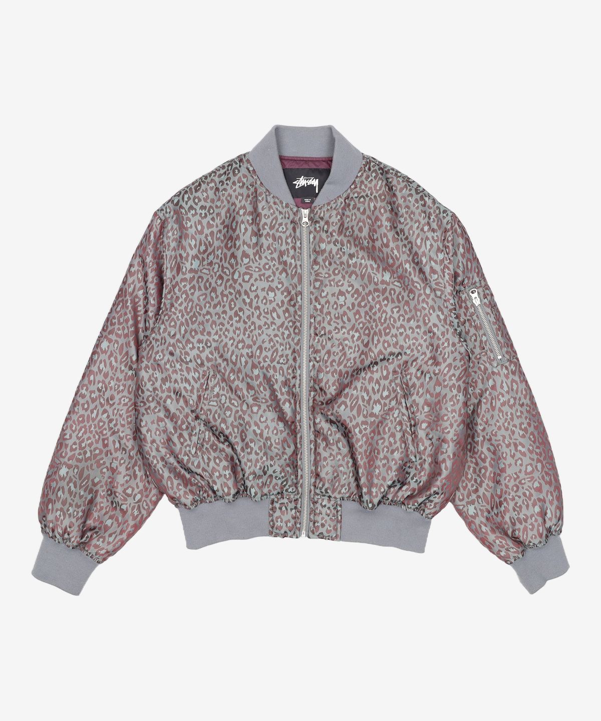 스투시(STUSSY) 항공 점퍼/블루종/MA-1 XS