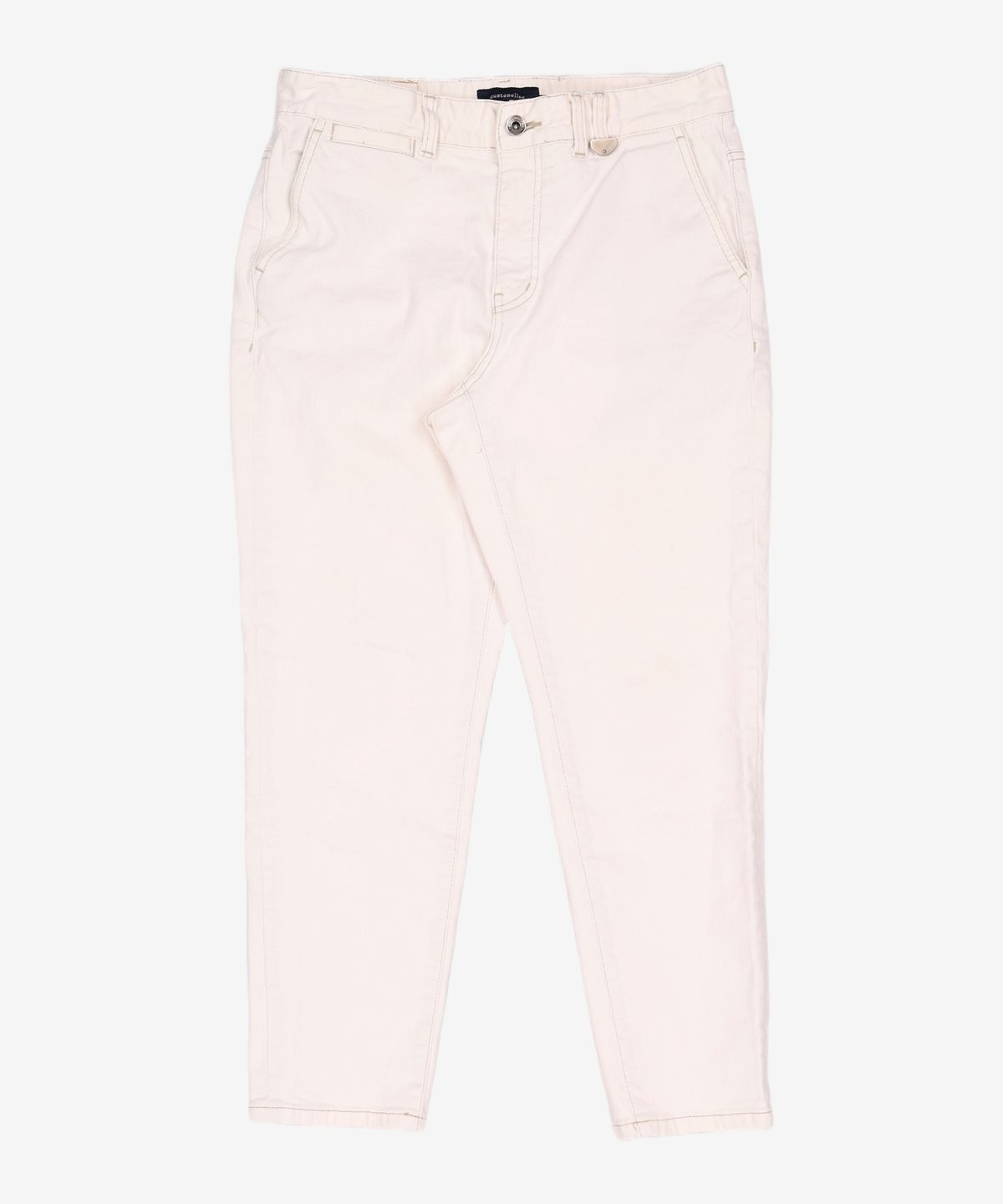 커스텀멜로우(CUSTOMELLOW) white tapered denim_CWPAA21583WHX 32