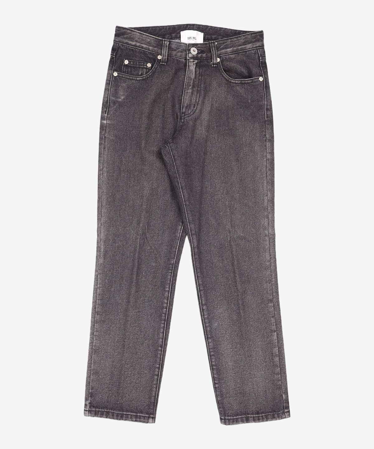에스에스알엘(SSRL) tapered crop jeans / black M