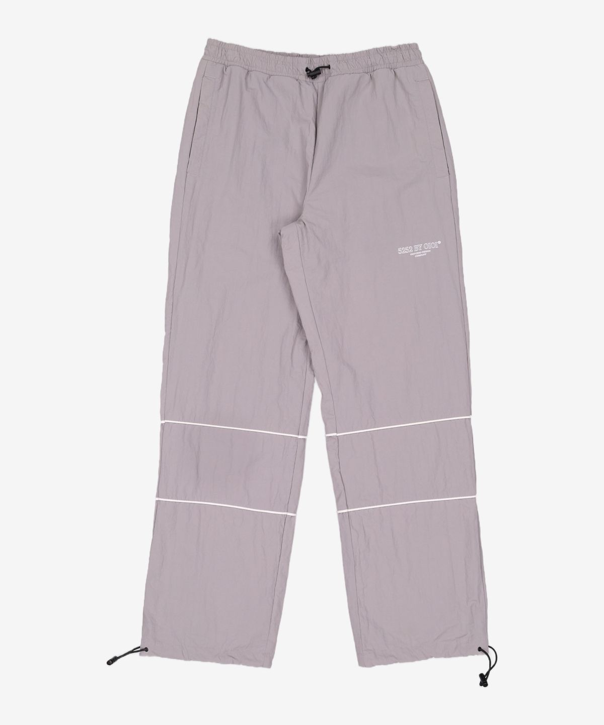 오아이오아이 컬렉션(OIOI COLLECTION) CONTRAST SIDE PIPING TRACK PANTS [GREY] S