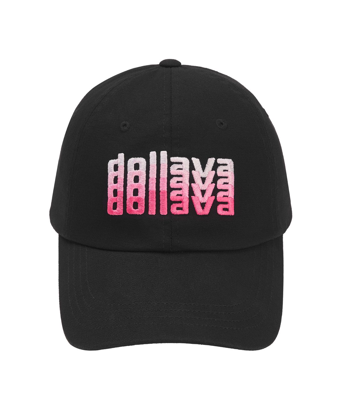 돌라바(DOLLAVA) DOLLAVA GRADATION CAP BLACK