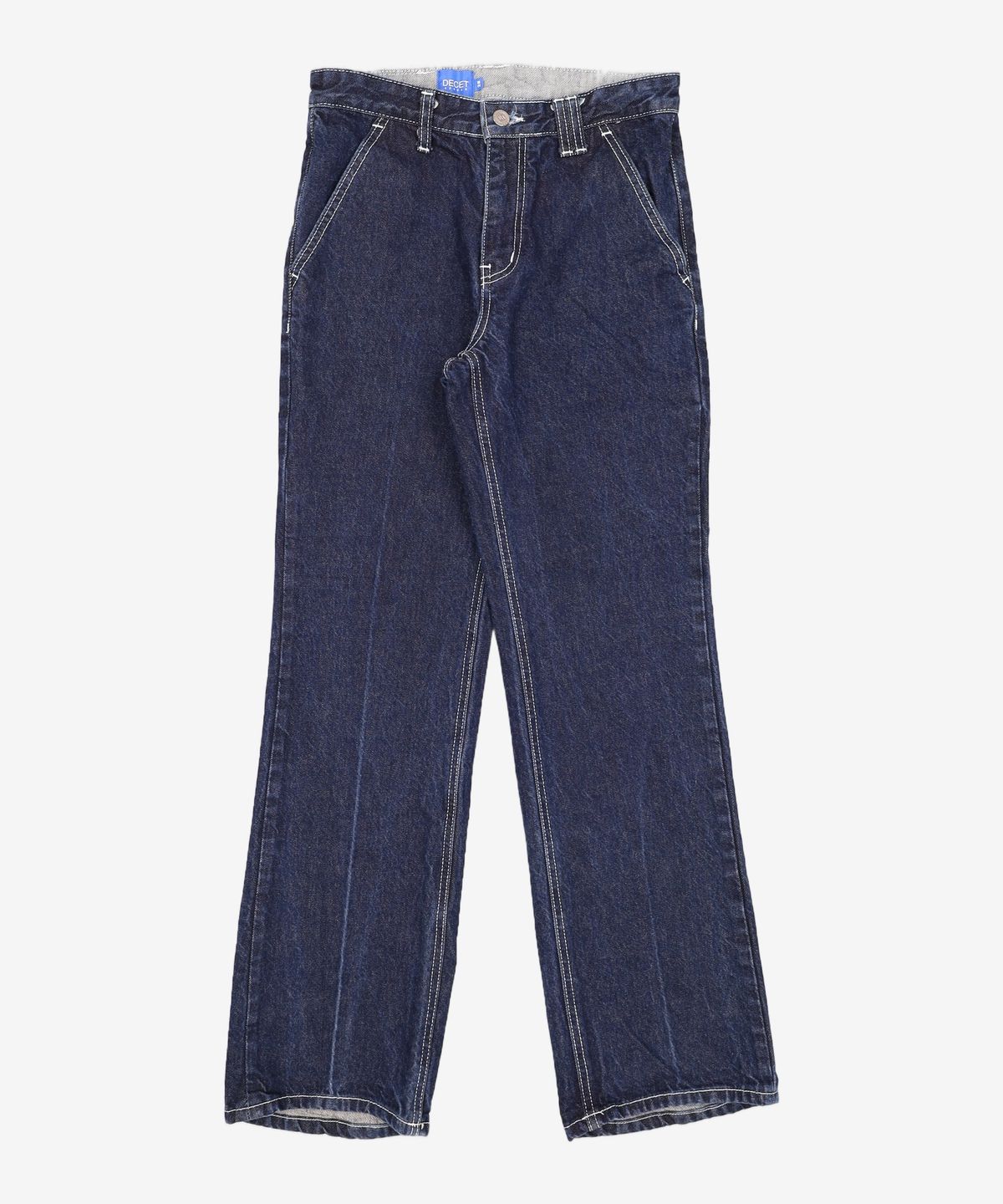 데케트(DECET) [AMC 데님]Dawn Semi Flared Jeans DCPT022Blue 26