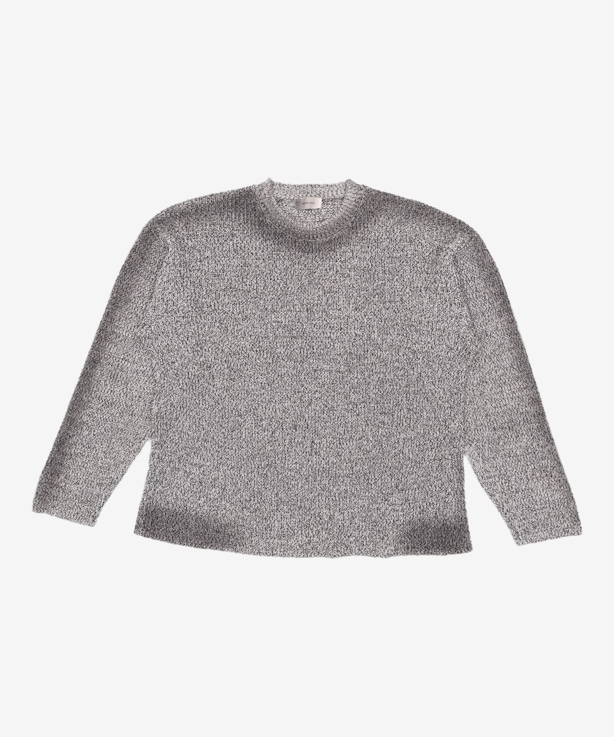 메종미네드(MAISON MINED) BLACK DYEING OVER KNIT M