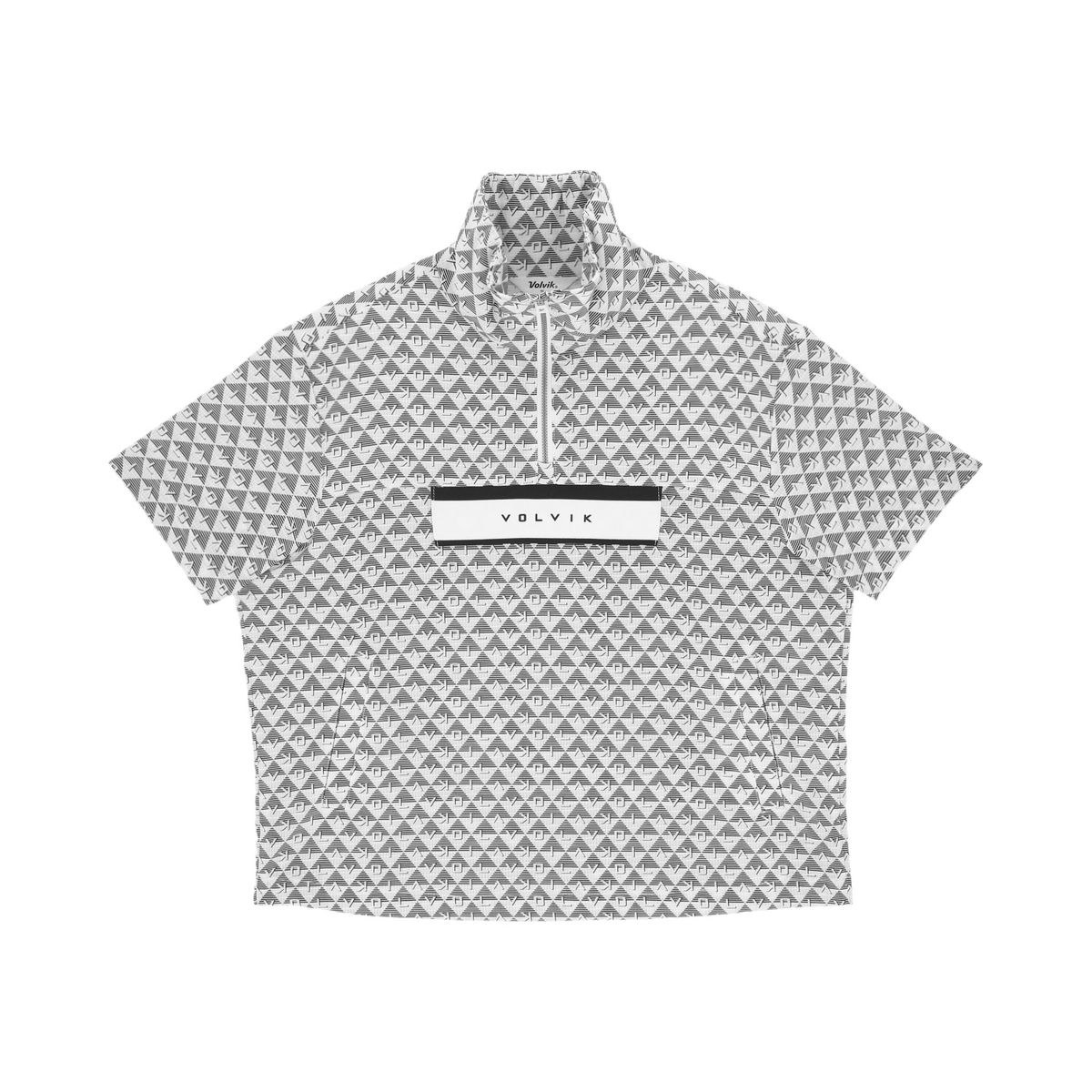 볼빅 골프웨어(VOLVIK GOLFWEAR) 여성 모노그램 아노락 VLTSQ305_BK