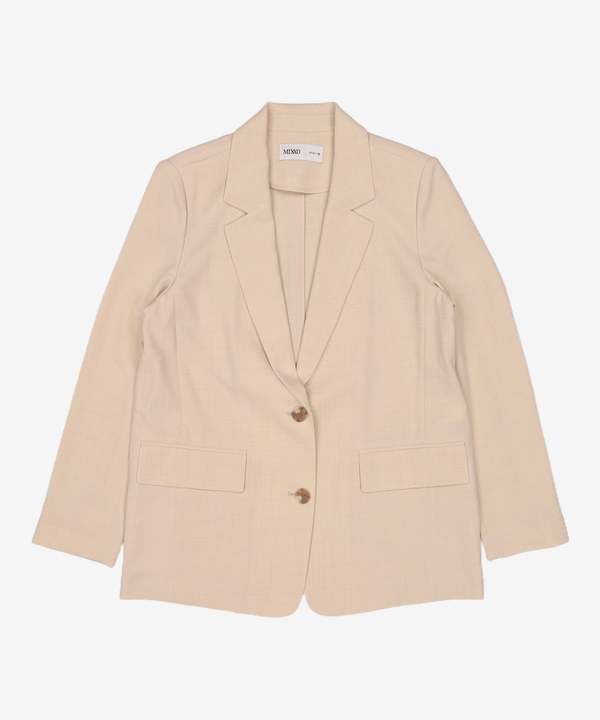 미쏘(MIXXO) 테일러드 싱글 버튼 자켓 MIWJKC51PB M