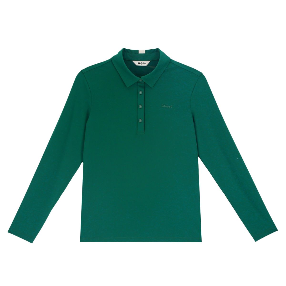 볼빅 골프웨어(VOLVIK GOLFWEAR) 여성 골프 에센셜 뒷넥 테입포인트티셔츠 VLTSP291_DE