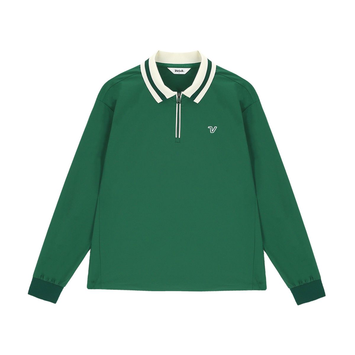 볼빅 골프웨어(VOLVIK GOLFWEAR) 여성 우븐 티셔츠 VLTSQ201_DE