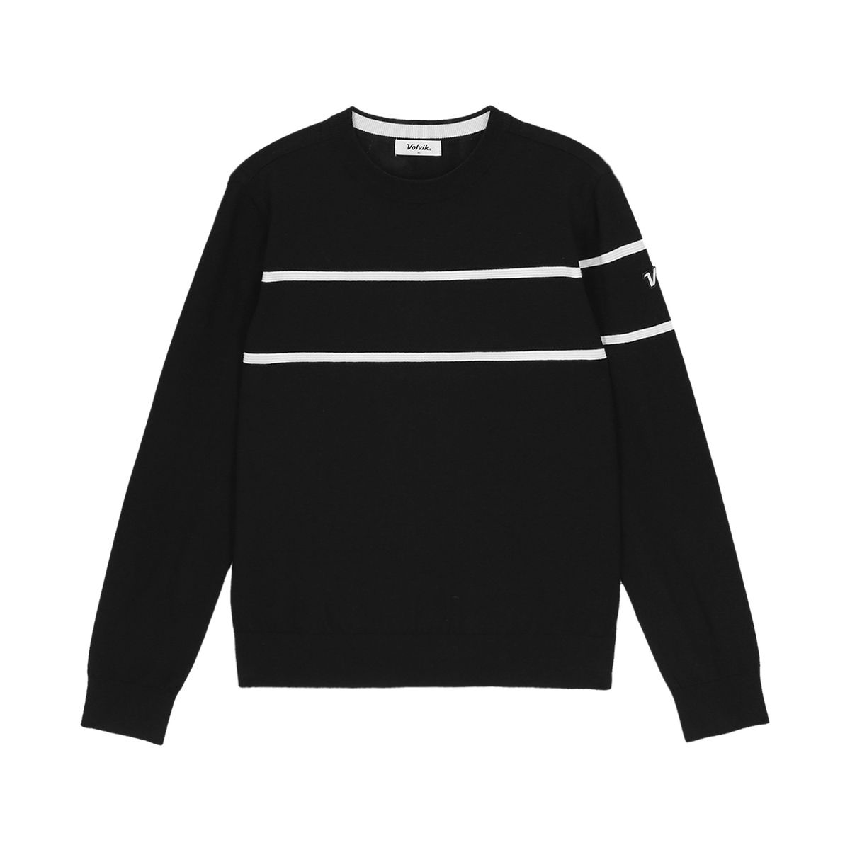 볼빅 골프웨어(VOLVIK GOLFWEAR) 여성 조직감 티핑포인트 라운드 VLKTQ291_BK