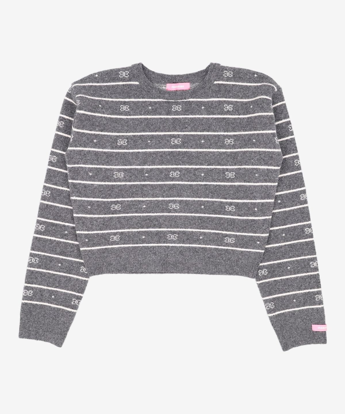 매드핑크(MADPINK) MP POINT STRIPE KNIT F