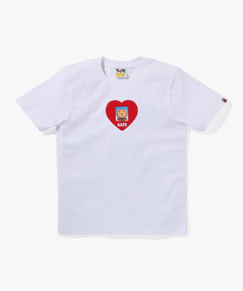 하트 아이디 마일로 포토 티셔츠(W) WHITE