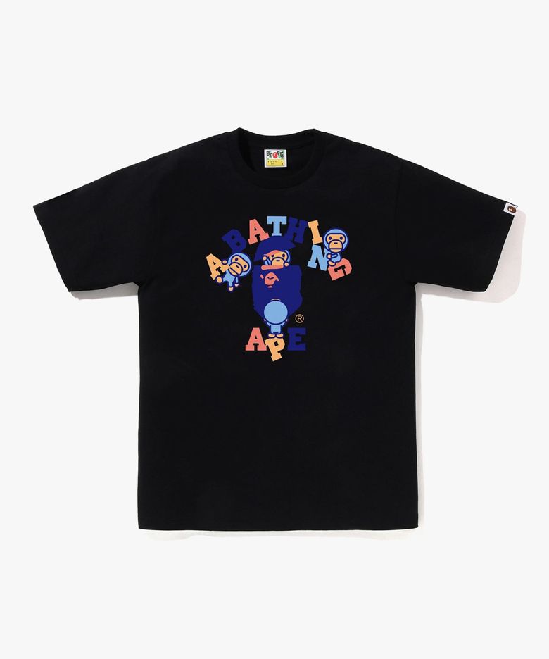 컬러 콜리지 마일로 티셔츠(M) BLACK
