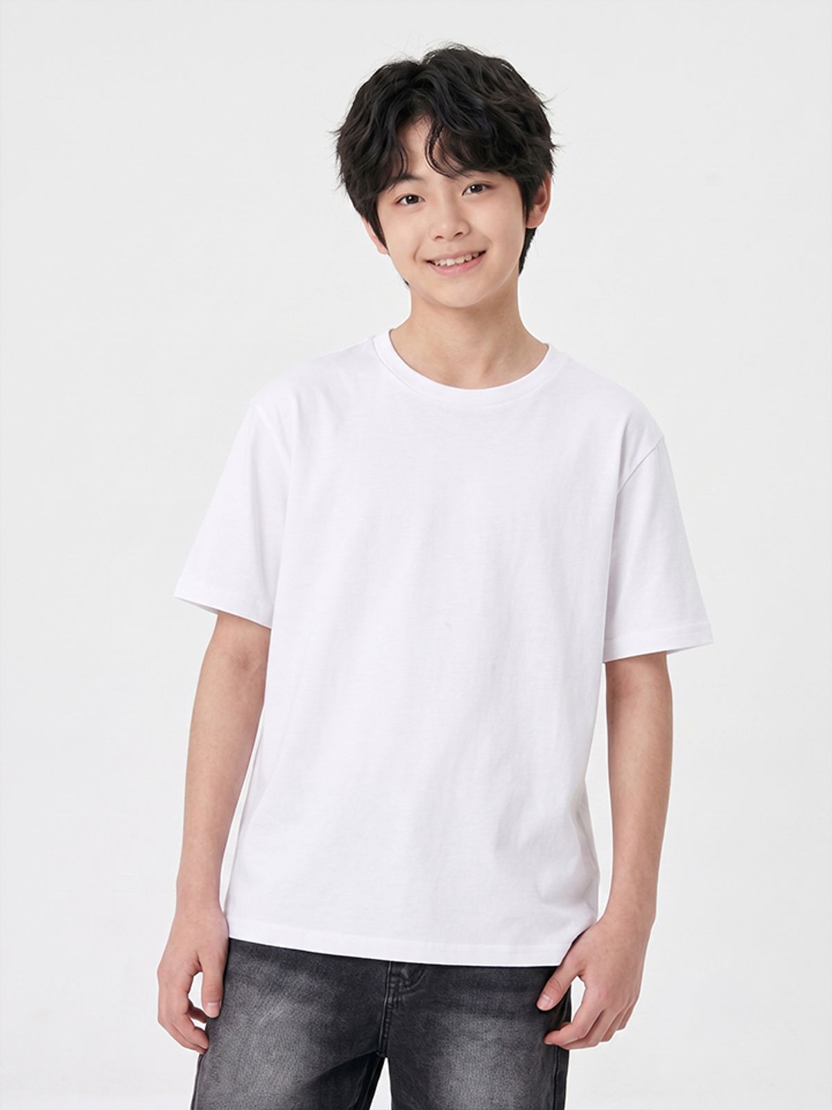 행텐 틴즈(HANGTEN TEENS) 틴즈 4PACK 반팔 티셔츠_001(14570-298-462-05)