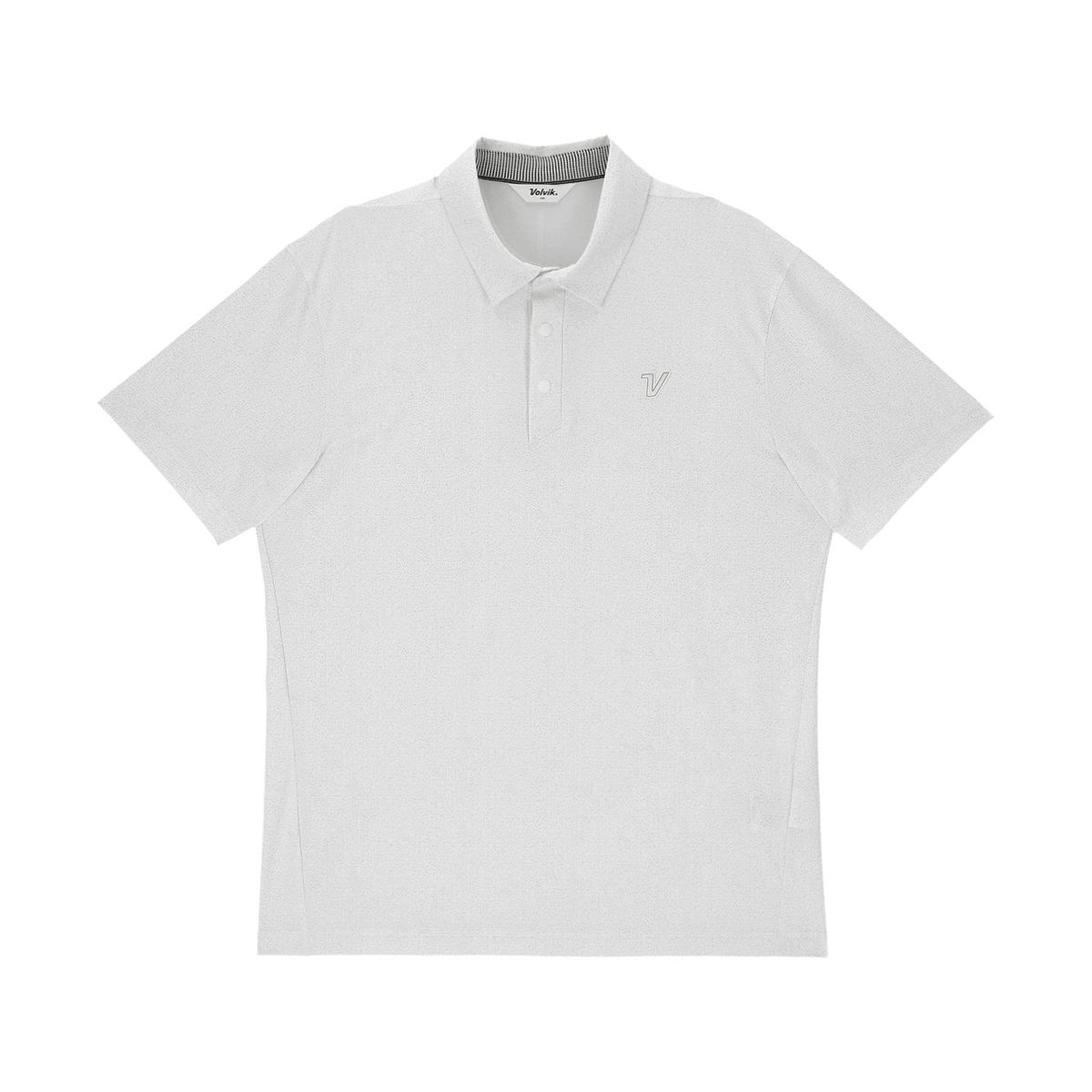 볼빅 골프웨어(VOLVIK GOLFWEAR) 남성 불규칙 도트 제에리 반팔 티셔츠 VMTSQ407_OW