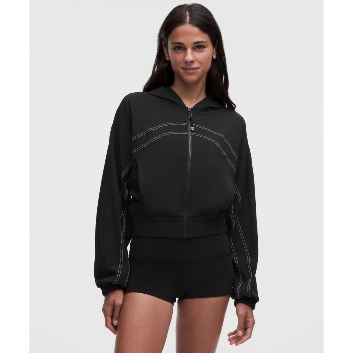 룰루레몬(LULULEMON) 디파인 후드 트랙 재킷 *스위프트  BLK LTIV
