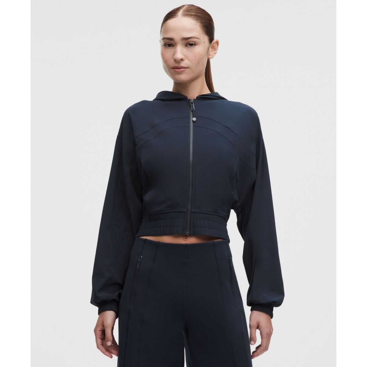 룰루레몬(LULULEMON) 디파인 후드 트랙 재킷 *스위프트  TRNV BLK