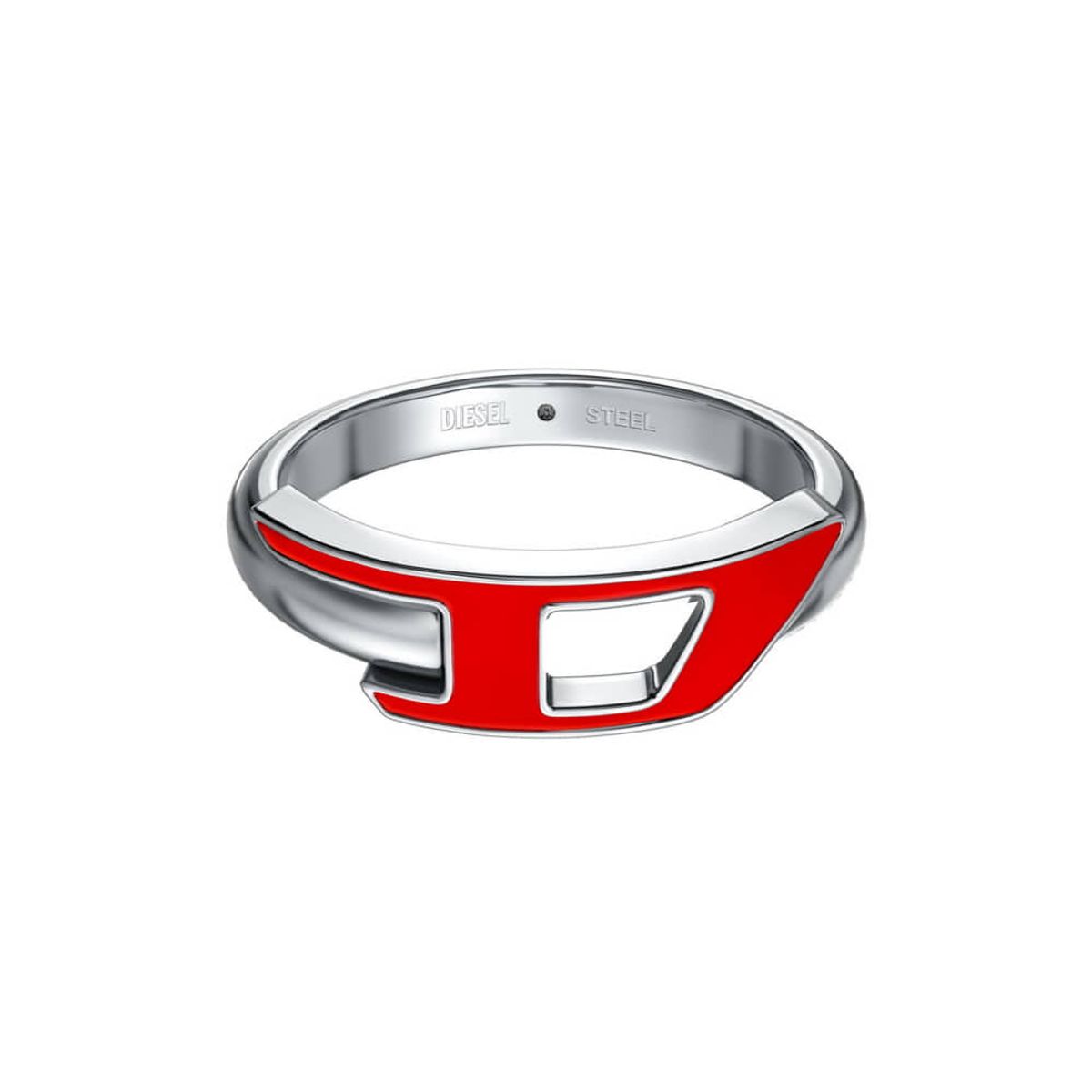 디젤 악세사리(DIESEL ACCESSORY) DX1688040 D 로고 반지