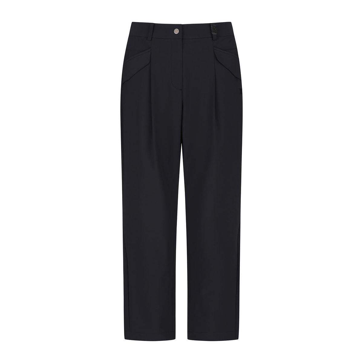 어뉴골프(ANEW GOLF) WOMEN TAPERED ZIP POINT PANTS_BK