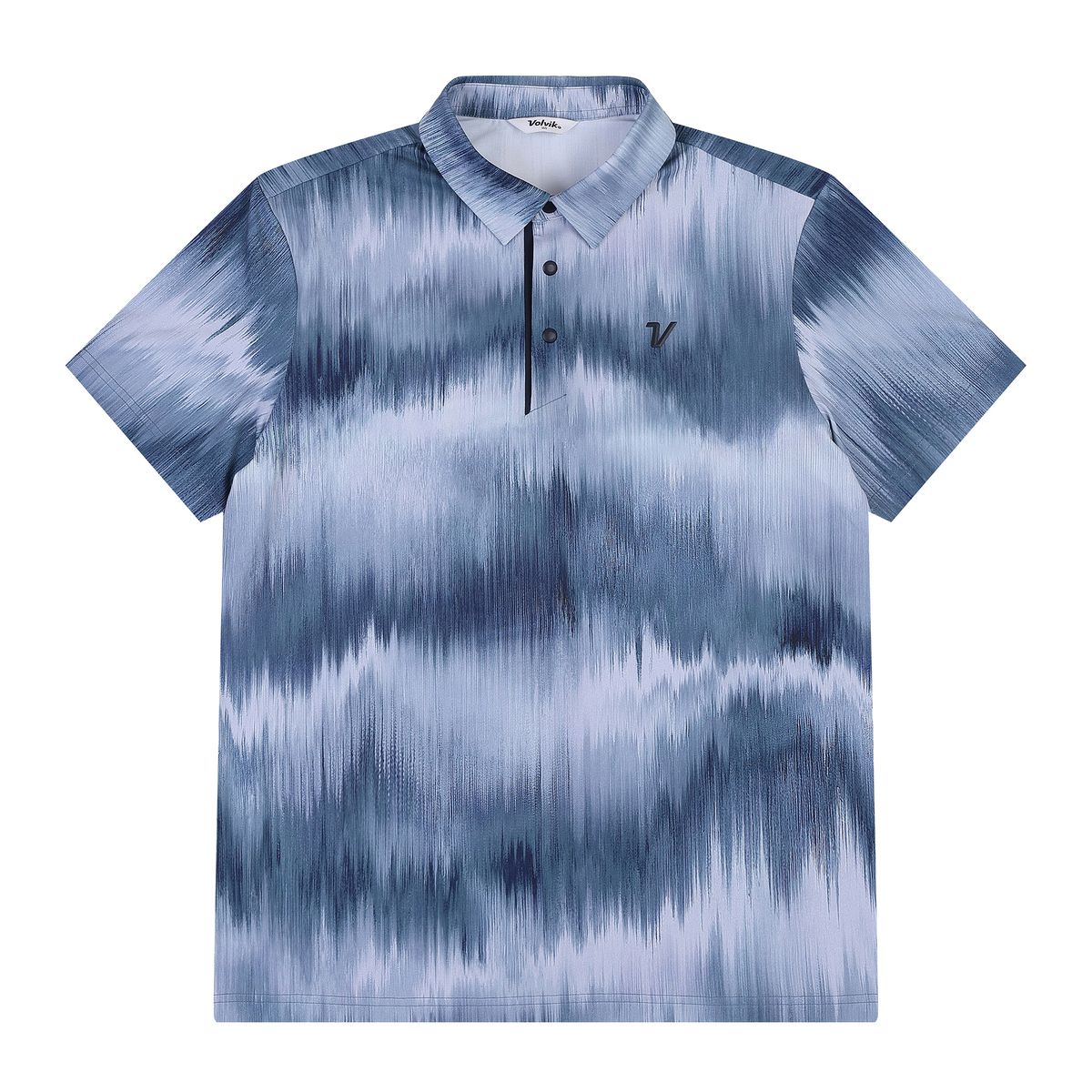볼빅 골프웨어(VOLVIK GOLFWEAR) 남성 골프 전판 패턴 제에리 반팔 티셔츠 VMTSP407_GL