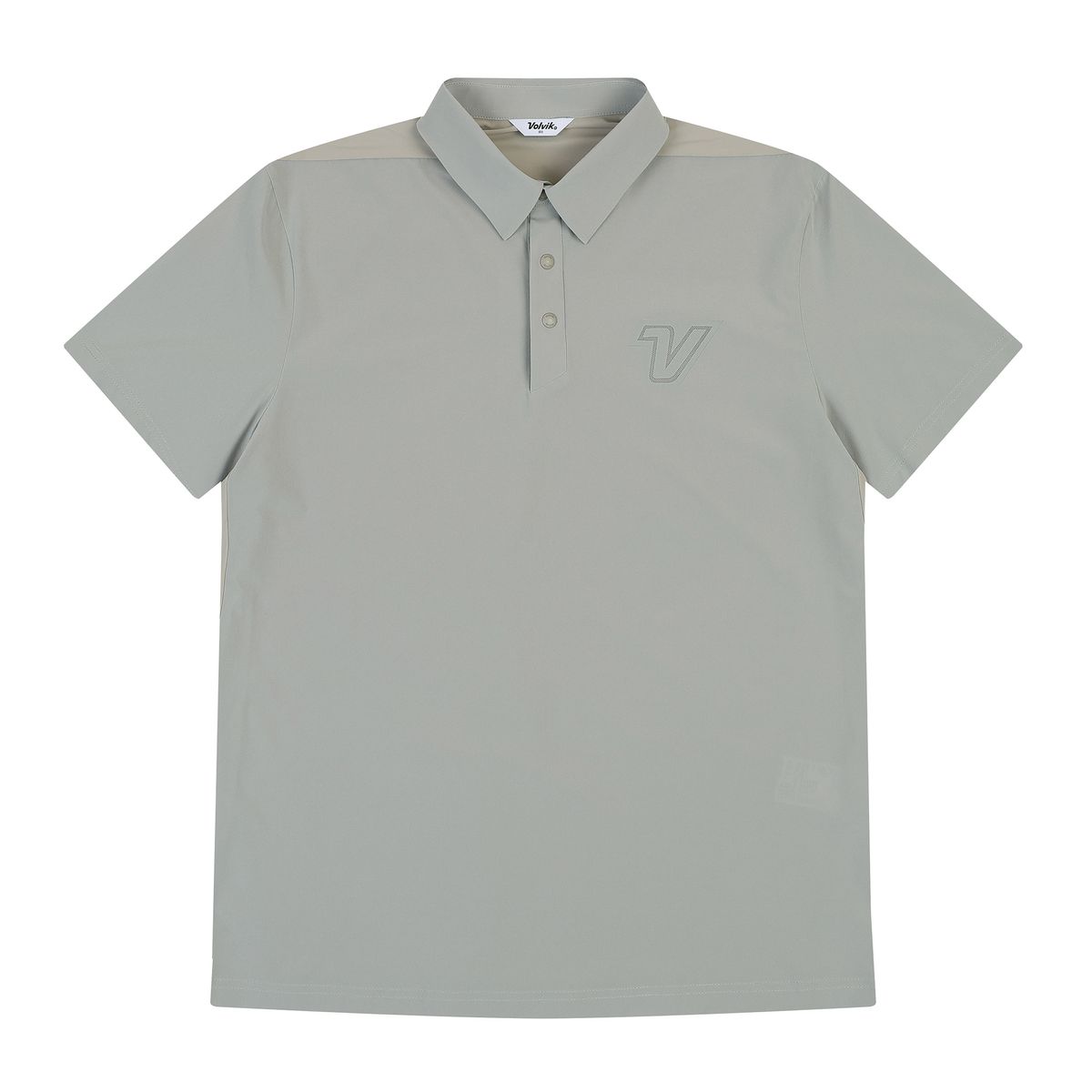 볼빅 골프웨어(VOLVIK GOLFWEAR) 남성 골프 경량 우븐 믹스 제에리 반팔 티셔츠 VMTSP403_LK