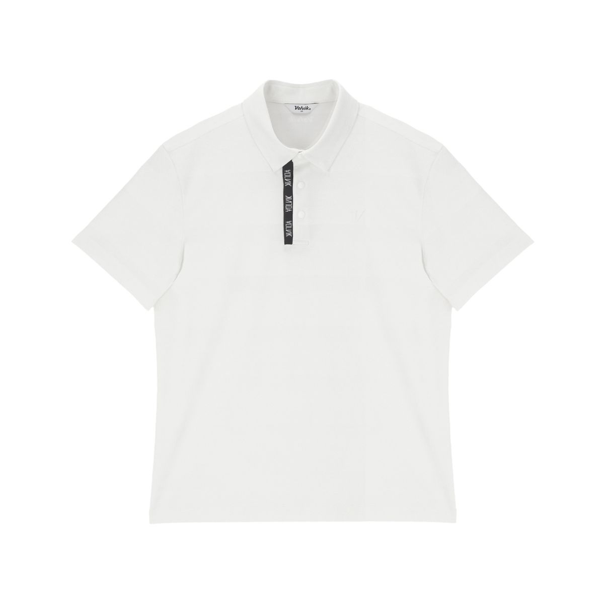 볼빅 골프웨어(VOLVIK GOLFWEAR) 남성 골프 블럭 조직감 제에리 반팔 티셔츠 VMTSP402_OW