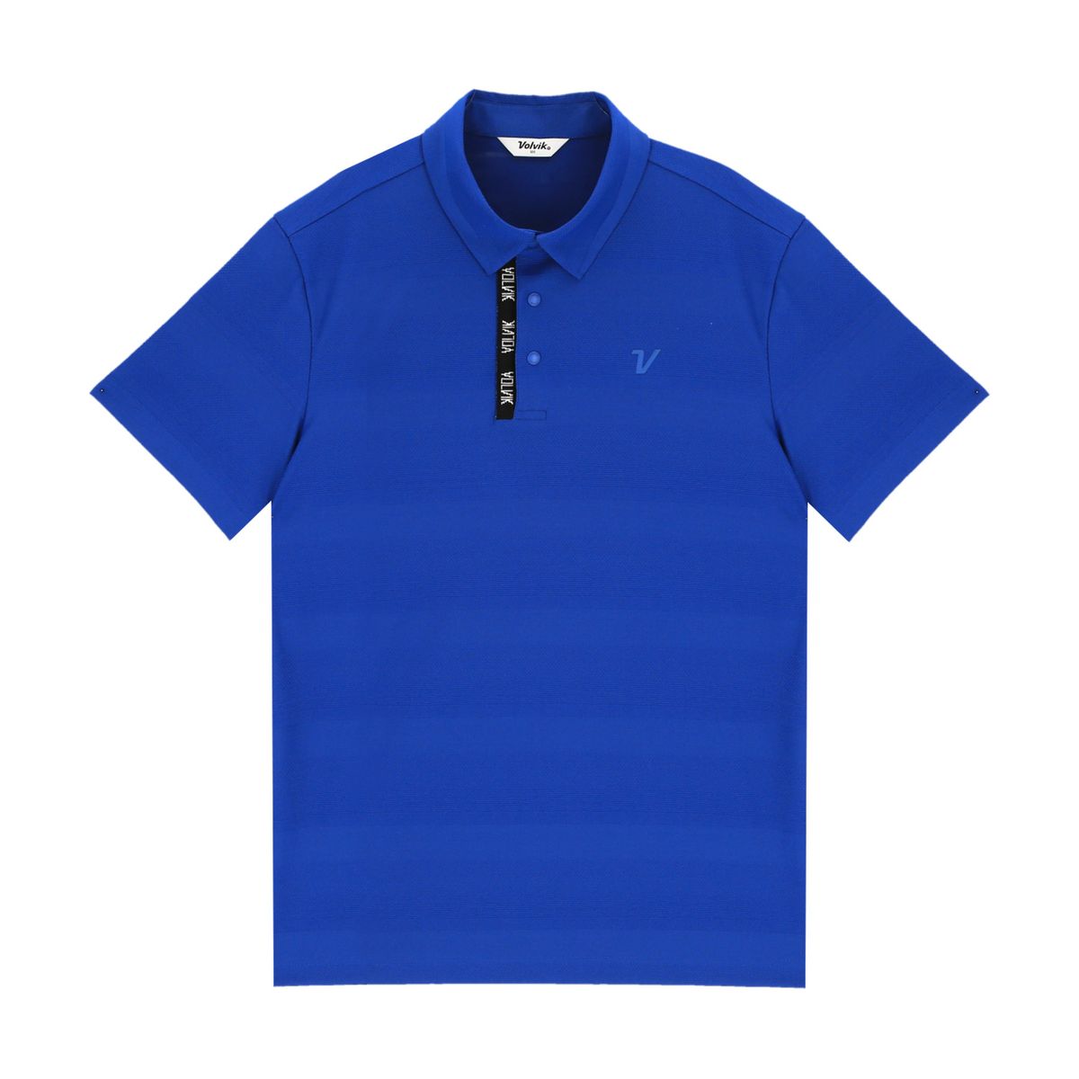 볼빅 골프웨어(VOLVIK GOLFWEAR) 남성 골프 블럭 조직감 제에리 반팔 티셔츠 VMTSP402_RB