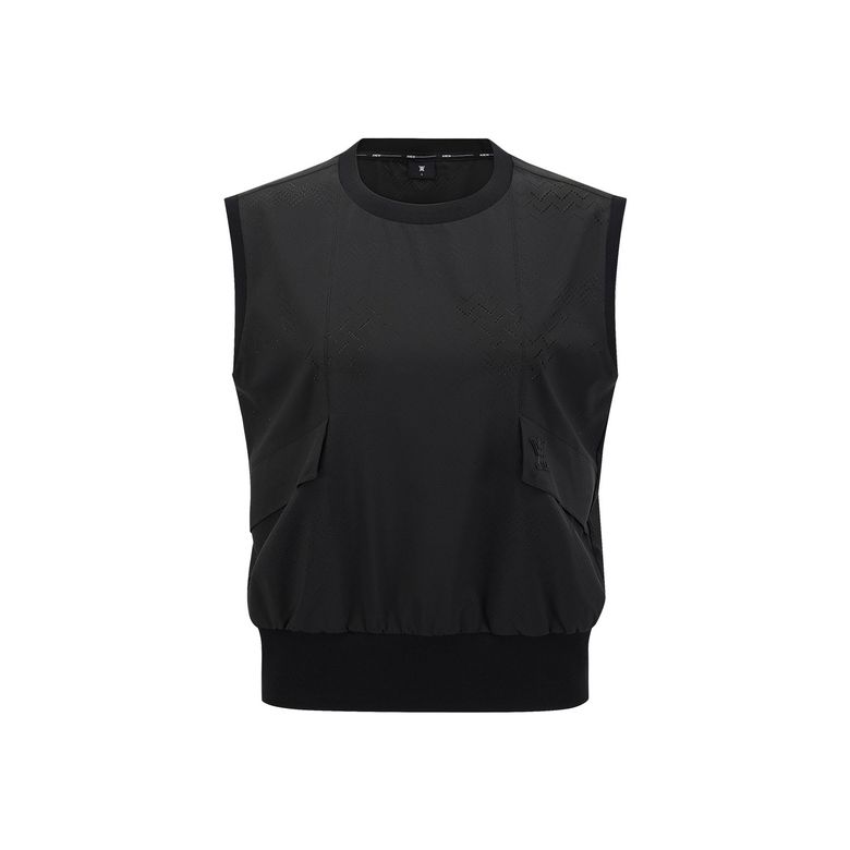 WOMEN VOLUME SLEEVELESS_BK