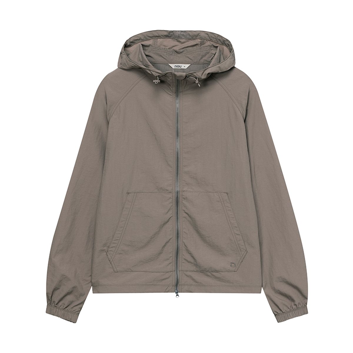나우(nau) 윈드쉘 후드 자켓 Dark Brown