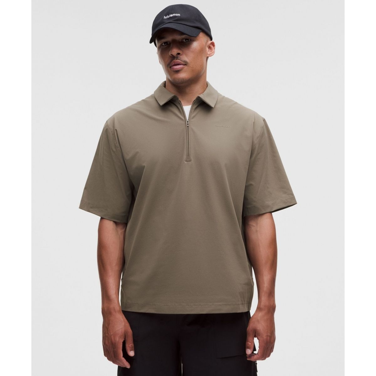 룰루레몬(LULULEMON) UV 프로텍티브 벤틸레이티드 쿼터집 폴로 셔츠  NOMD