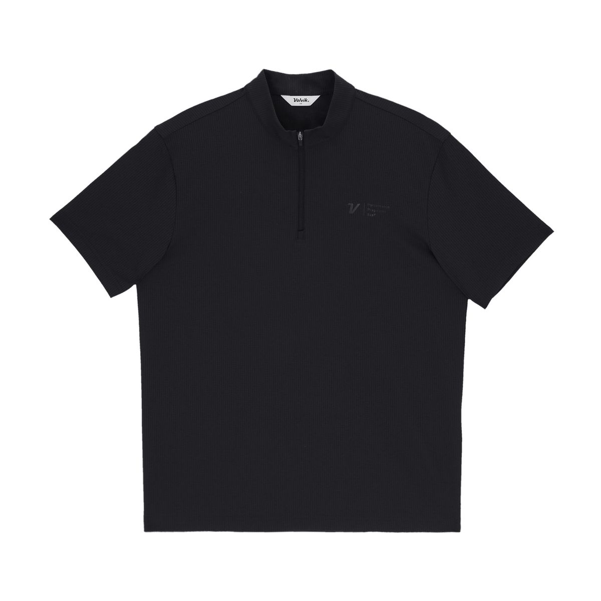 볼빅 골프웨어(VOLVIK GOLFWEAR) 남성 [STD]ICE SUCKER 반집업 부르종 반팔 티셔츠 VMTSQ497_CG
