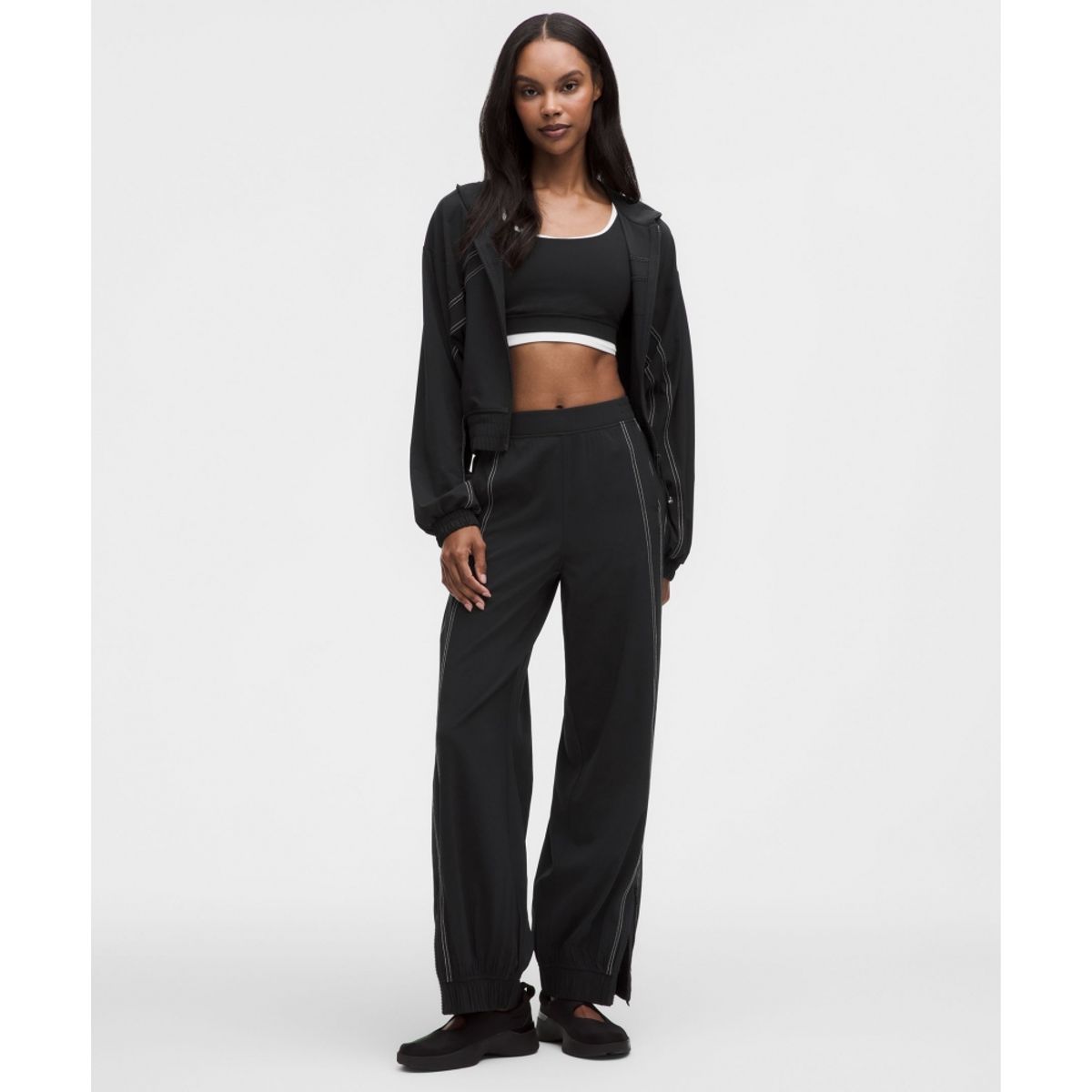 룰루레몬(LULULEMON) 디파인 하이라이즈 스위프트 조거 *레귤러  BLK LTIV