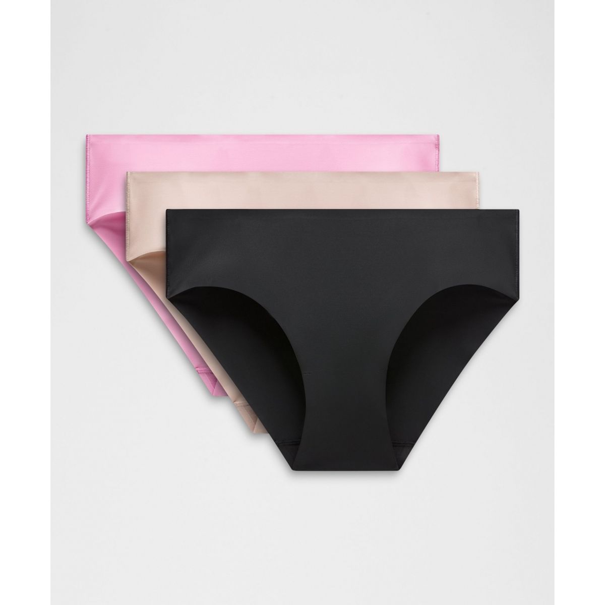 룰루레몬(LULULEMON) 인비지웨어 미드라이즈 비키니 언더웨어 *3팩  BLK SWOT MYSH