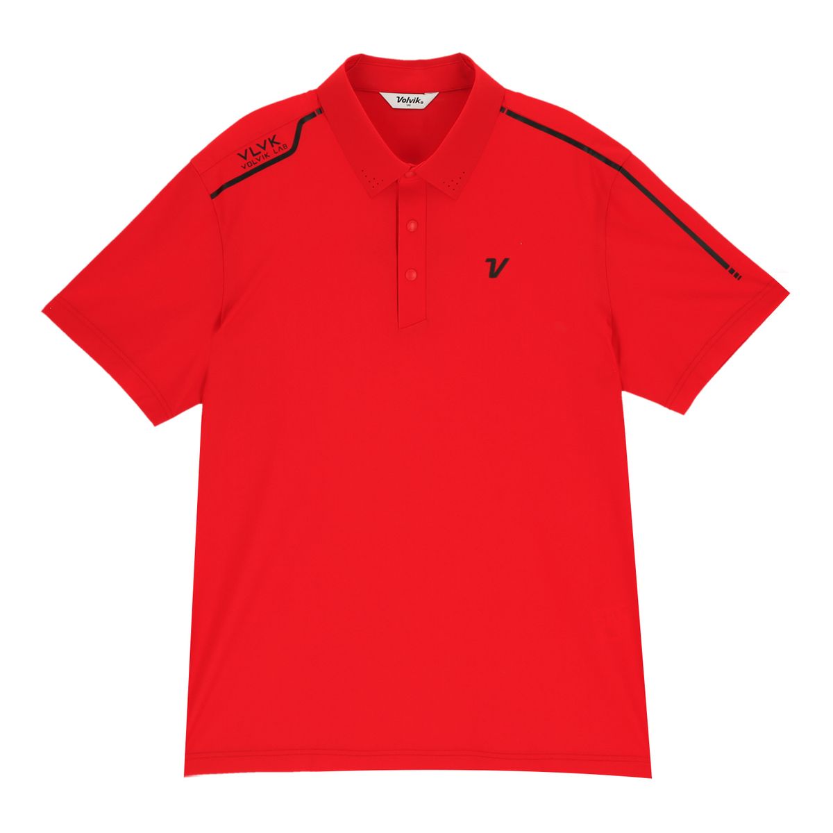 볼빅 골프웨어(VOLVIK GOLFWEAR) 남성 골프 등판 타공 제에리 반팔 티셔츠 VMTSP404_RE