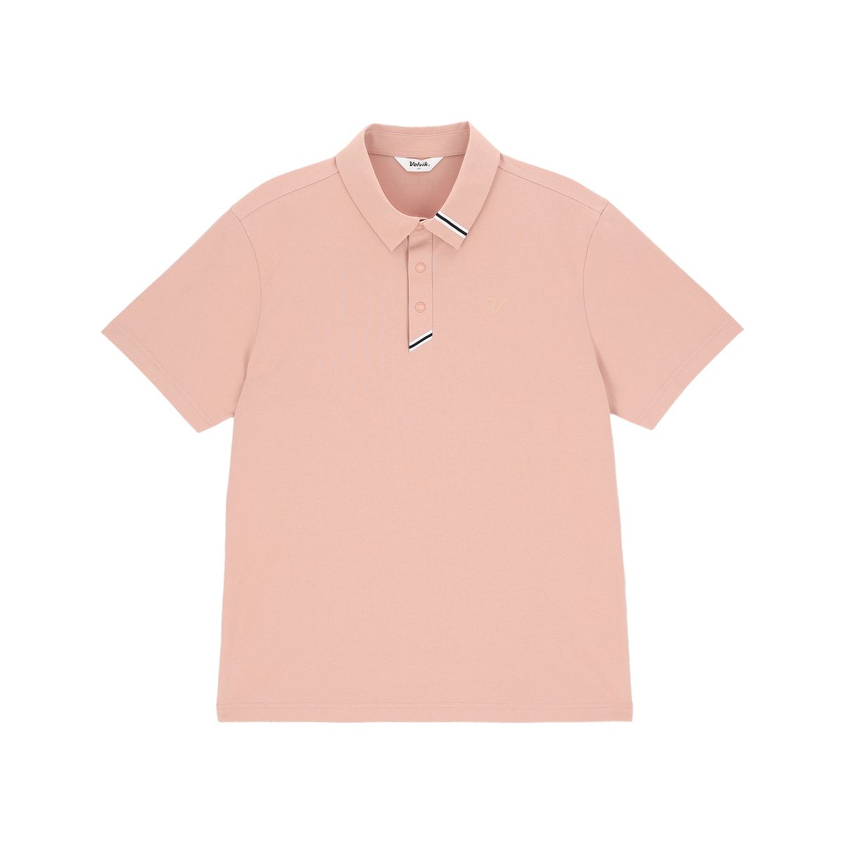 볼빅 골프웨어(VOLVIK GOLFWEAR) 남성 [STD]면터치 BASIC 제에리 반팔 티셔츠 VMTSQ474_PK