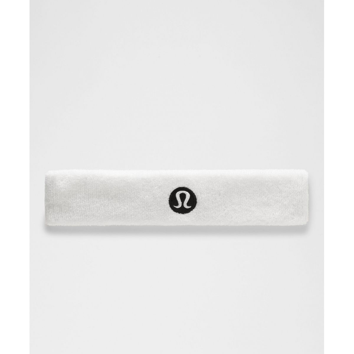 룰루레몬(LULULEMON) 하이파일 코튼 테리 스웻밴드  WHT