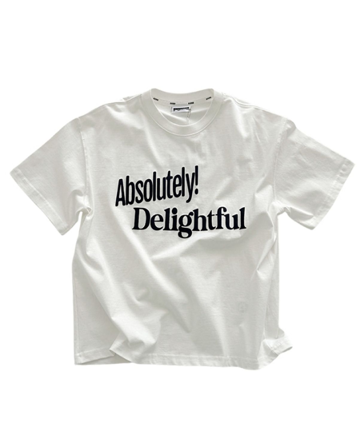 꺄르르르(KKRRRRR) Absolute Tee_white