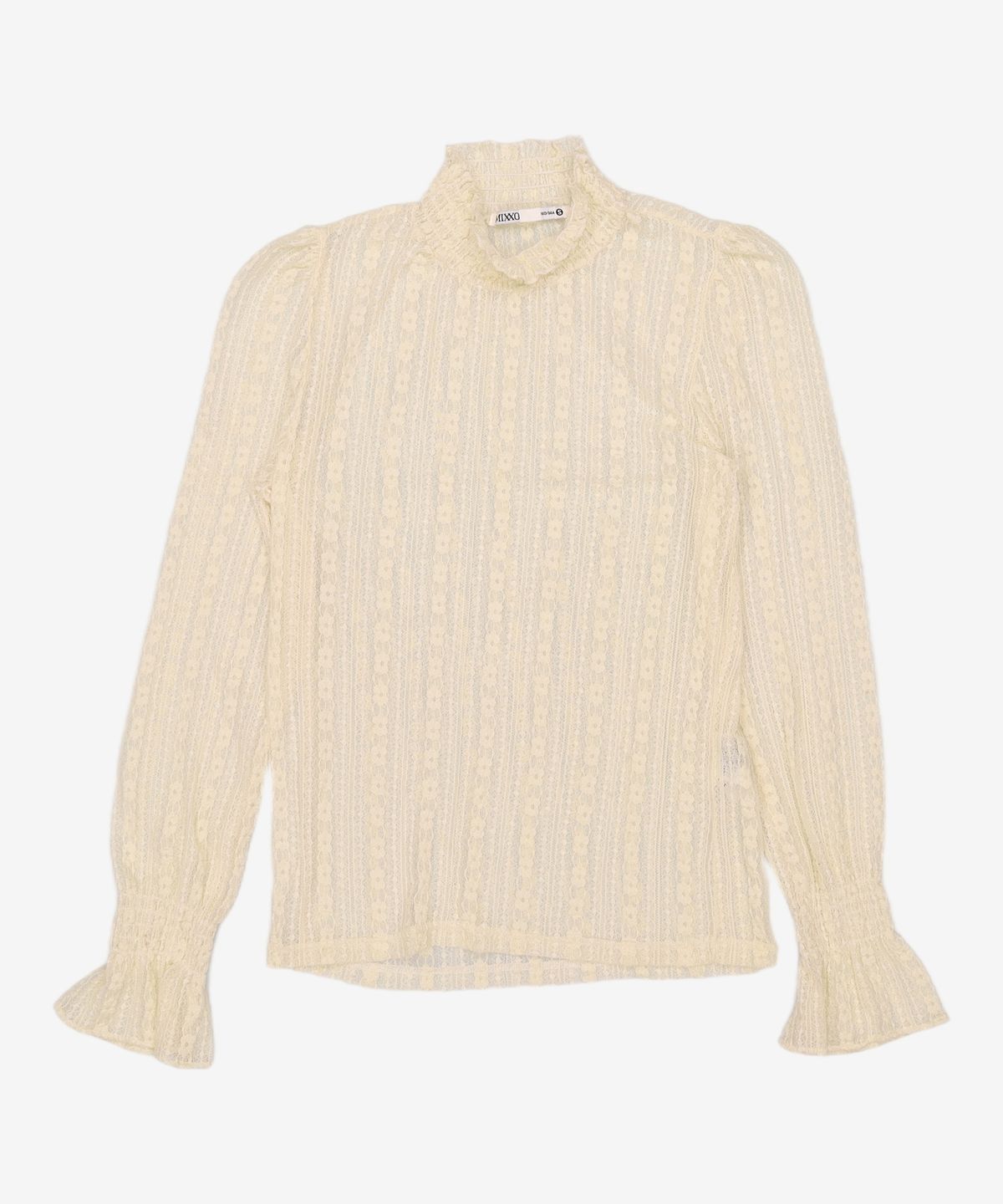 미쏘(MIXXO) 레이스 블라우스 MIWBLB110G S