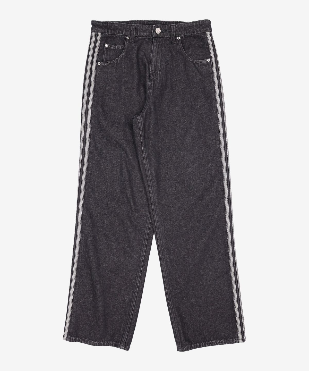 아디다스(ADIDAS) 파이어버드 데님 팬츠 - 블랙 / KD1497 30